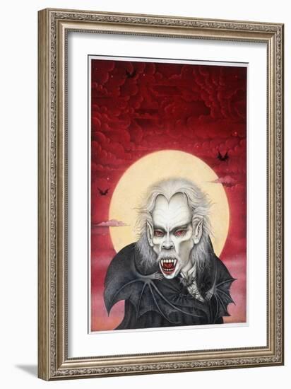 Dracula, 1988-Wayne Anderson-Framed Giclee Print