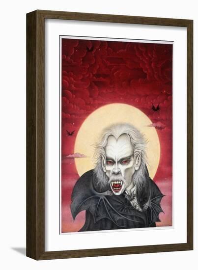 Dracula, 1988-Wayne Anderson-Framed Giclee Print