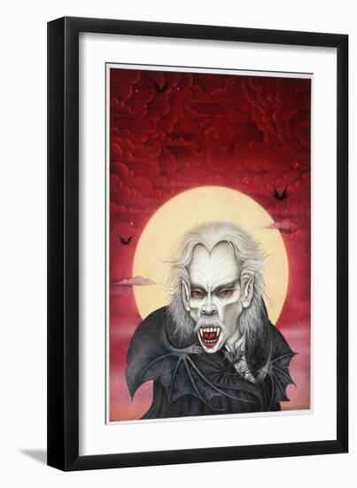 Dracula, 1988-Wayne Anderson-Framed Giclee Print