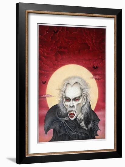 Dracula, 1988-Wayne Anderson-Framed Giclee Print