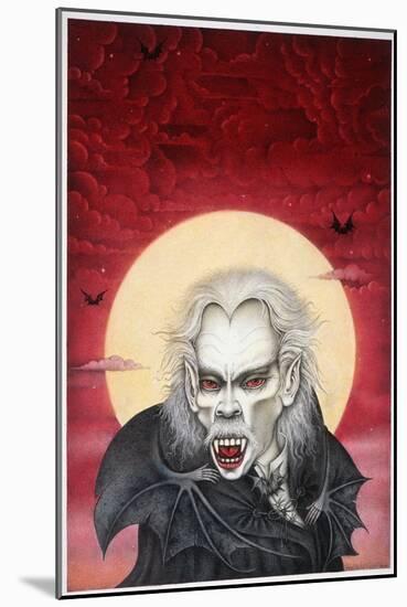 Dracula, 1988-Wayne Anderson-Mounted Giclee Print