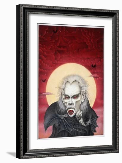 Dracula, 1988-Wayne Anderson-Framed Giclee Print