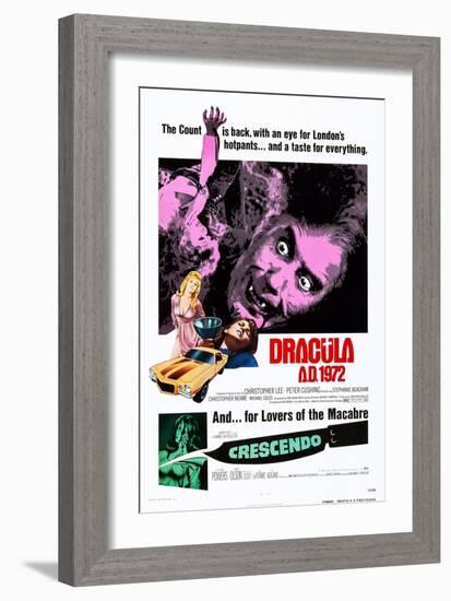 Dracula A.D., 1972-null-Framed Art Print