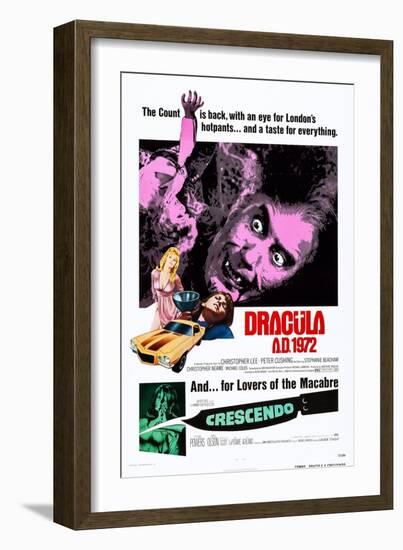 Dracula A.D., 1972-null-Framed Art Print