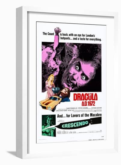 Dracula A.D., 1972-null-Framed Premium Giclee Print