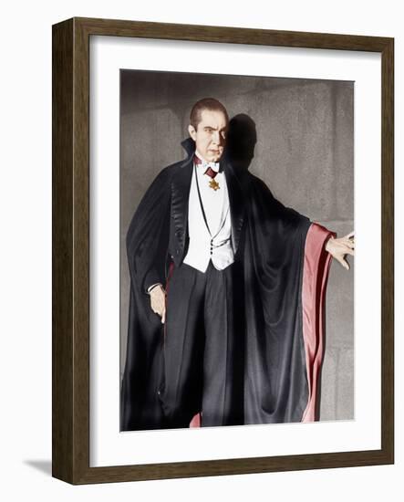 Dracula, Bela Lugosi, 1931-null-Framed Photo