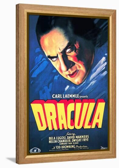 Dracula, Bela Lugosi, 1931-null-Framed Stretched Canvas