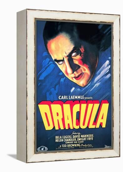 Dracula, Bela Lugosi, 1931-null-Framed Stretched Canvas