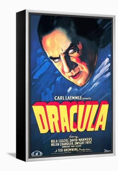 Dracula, Bela Lugosi, 1931-null-Framed Stretched Canvas