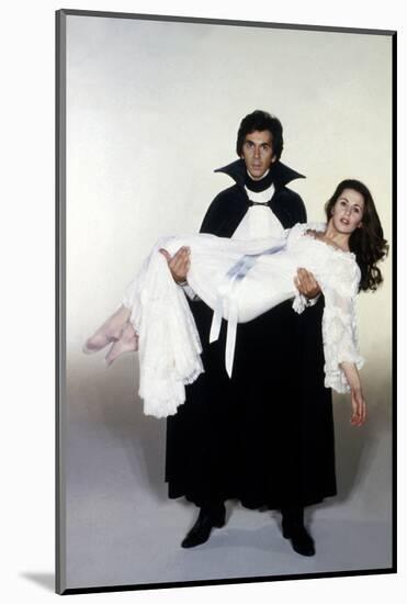 Dracula by JohnBadham with Frank Langella and Kate Nelligan, 1979 (photo)-null-Mounted Photo