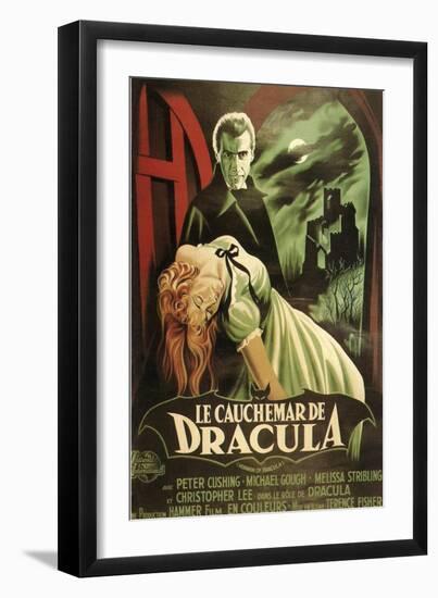 Dracula Movie Poster-null-Framed Premium Giclee Print