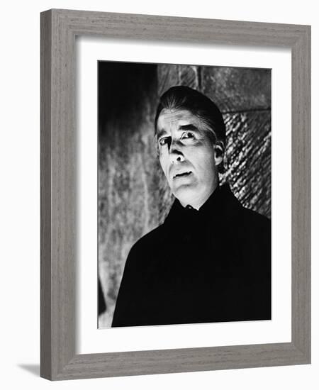 Dracula, Prince of Darkness, 1966-null-Framed Photographic Print