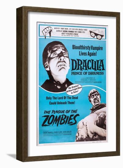 Dracula Prince of Darkness-null-Framed Premium Giclee Print