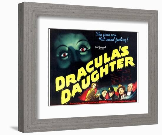 Dracula's Daughter-null-Framed Premium Giclee Print