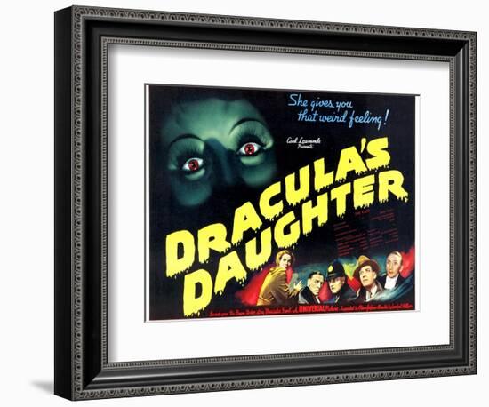 Dracula's Daughter-null-Framed Premium Giclee Print