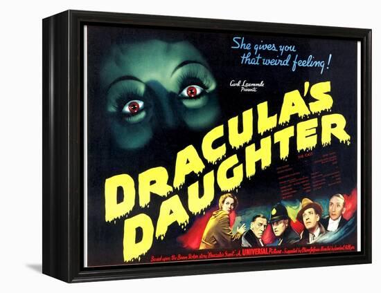 Dracula's Daughter-null-Framed Stretched Canvas