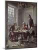 Drafting the Declaration of Independence-Jean Leon Gerome Ferris-Mounted Giclee Print