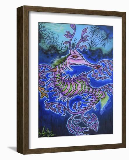 Dragon 2-Martin Nasim-Framed Giclee Print