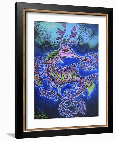 Dragon 2-Martin Nasim-Framed Giclee Print