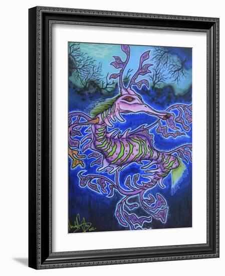 Dragon 2-Martin Nasim-Framed Giclee Print