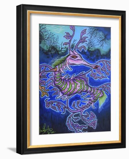 Dragon 2-Martin Nasim-Framed Giclee Print
