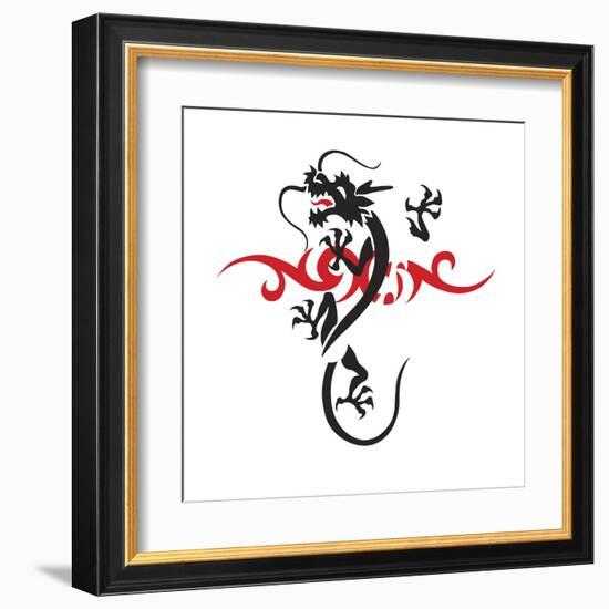 Dragon 4-null-Framed Giclee Print