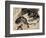 Dragon and Tiger-Kyosai Kawanabe-Framed Giclee Print