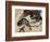 Dragon and Tiger-Kyosai Kawanabe-Framed Giclee Print