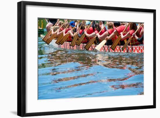 Dragon Boat-oceanfishing-Framed Photographic Print