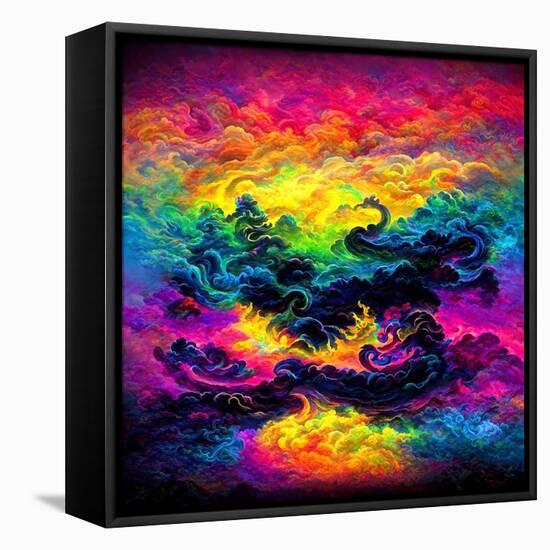 Dragon Clouds-null-Framed Stretched Canvas