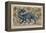 Dragon' Design for a Tile (W/C on Paper)-William De Morgan-Framed Premier Image Canvas