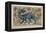 Dragon' Design for a Tile (W/C on Paper)-William De Morgan-Framed Premier Image Canvas