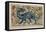 Dragon' Design for a Tile (W/C on Paper)-William De Morgan-Framed Premier Image Canvas