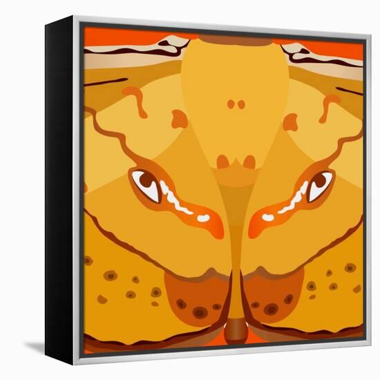 Dragon Eyes-Belen Mena-Framed Premier Image Canvas