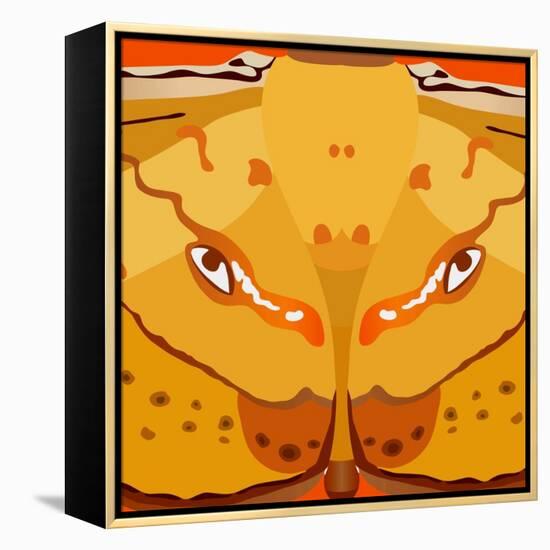 Dragon Eyes-Belen Mena-Framed Premier Image Canvas