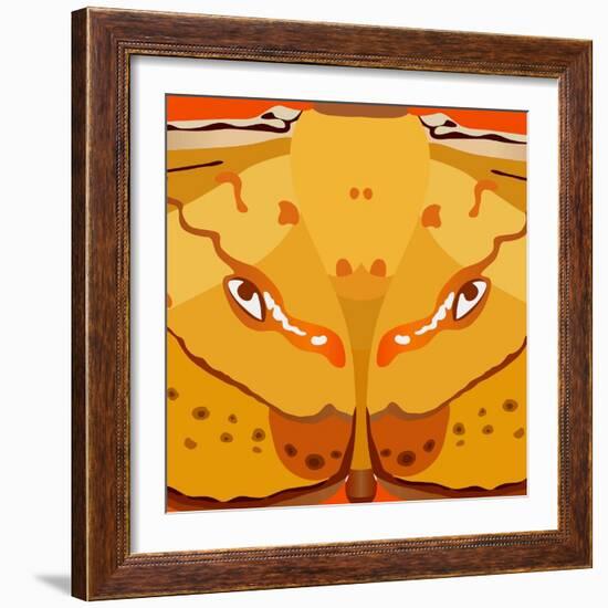 Dragon Eyes-Belen Mena-Framed Giclee Print