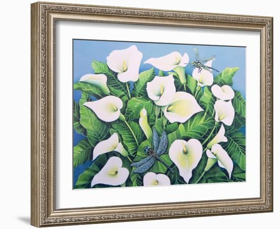 Dragon Flies-Pat Scott-Framed Giclee Print