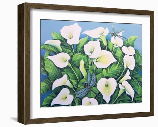 Dragon Flies-Pat Scott-Framed Giclee Print