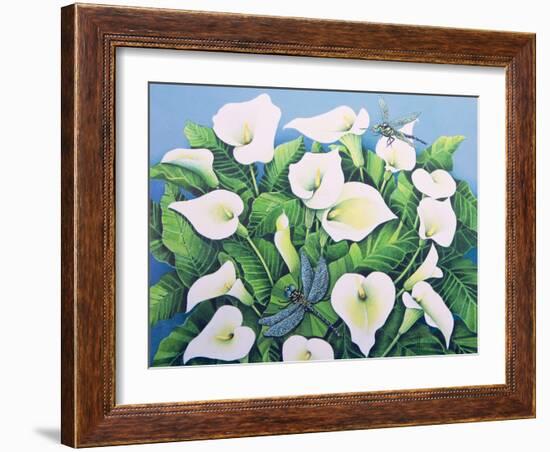 Dragon Flies-Pat Scott-Framed Giclee Print