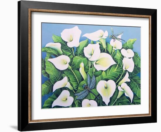 Dragon Flies-Pat Scott-Framed Giclee Print