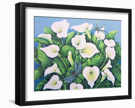 Dragon Flies-Pat Scott-Framed Giclee Print