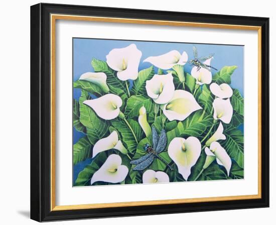 Dragon Flies-Pat Scott-Framed Giclee Print