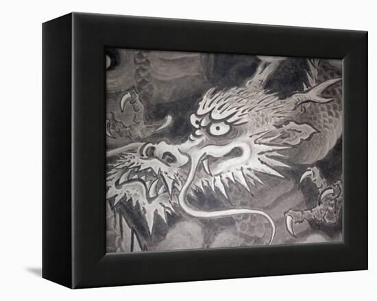 Dragon Head, Kyoto, Japan-Shin Terada-Framed Premier Image Canvas