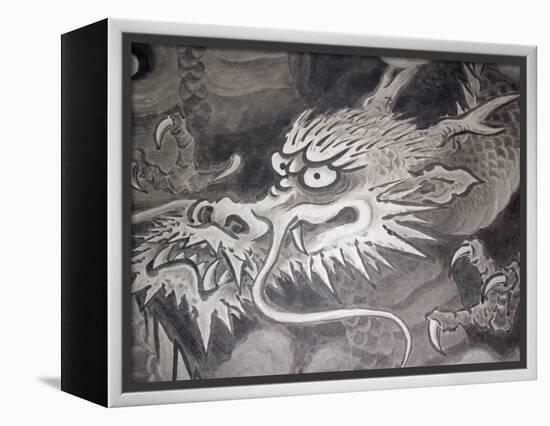 Dragon Head, Kyoto, Japan-Shin Terada-Framed Premier Image Canvas