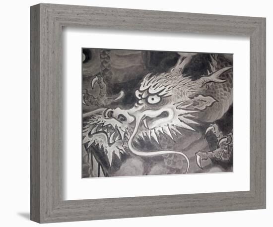 Dragon Head, Kyoto, Japan-Shin Terada-Framed Photographic Print