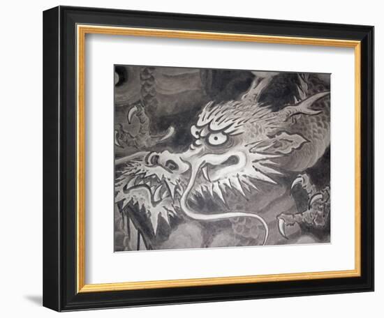 Dragon Head, Kyoto, Japan-Shin Terada-Framed Photographic Print