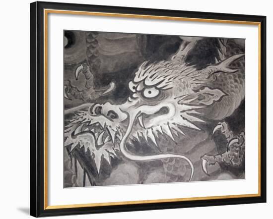 Dragon Head, Kyoto, Japan-Shin Terada-Framed Photographic Print