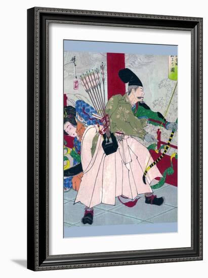 Dragon King's Palace-Taiso Yoshitoshi-Framed Art Print