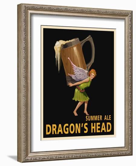 Dragon’s Head Ale-Steve Thomas-Framed Giclee Print