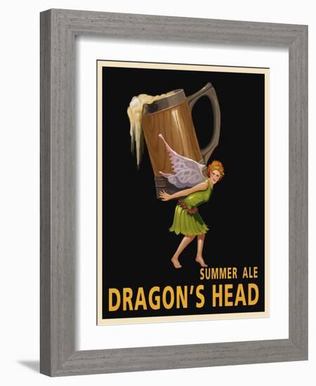 Dragon’s Head Ale-Steve Thomas-Framed Giclee Print